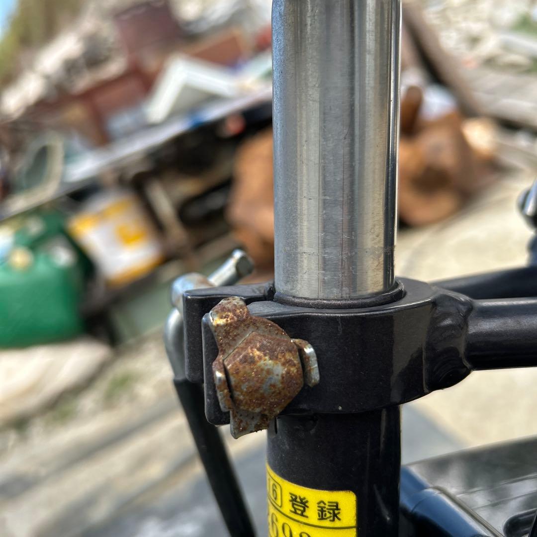 電動アシスト自転車 シティタイプ 黒 26インチ