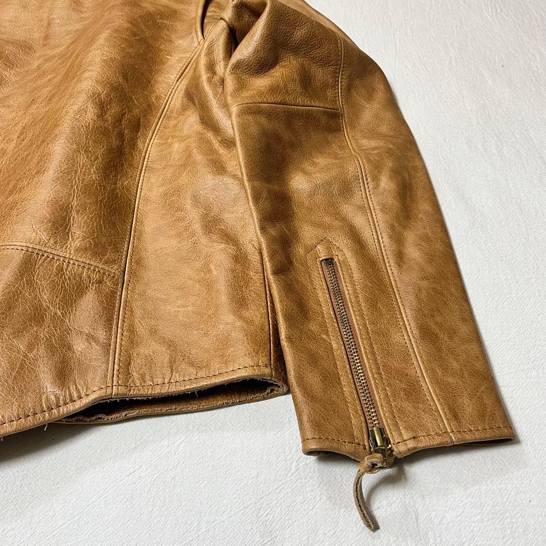 UABONI ユアボニ シングルライダースジャケット 牛革