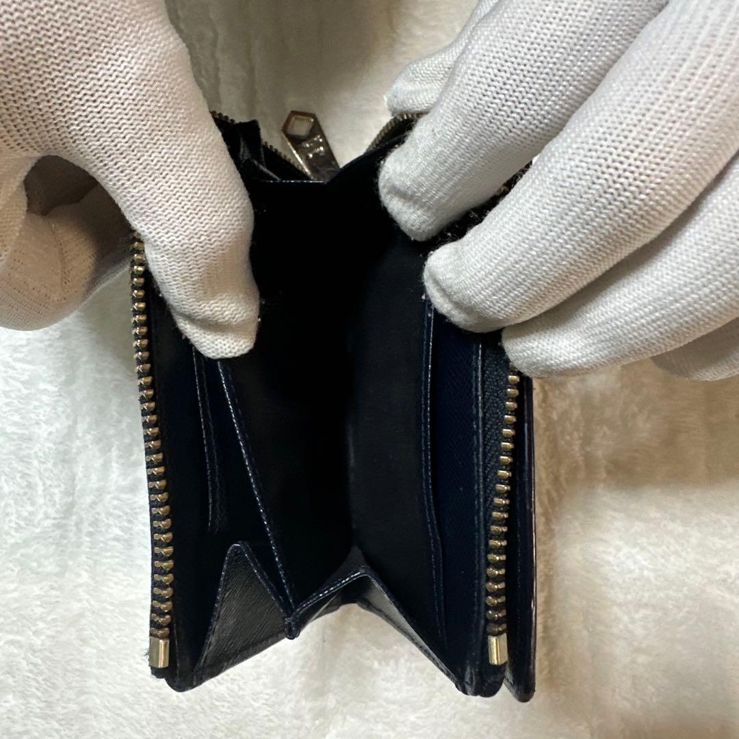 Paul Smith ポールドローイング 二つ折り財布 L字ファスナー