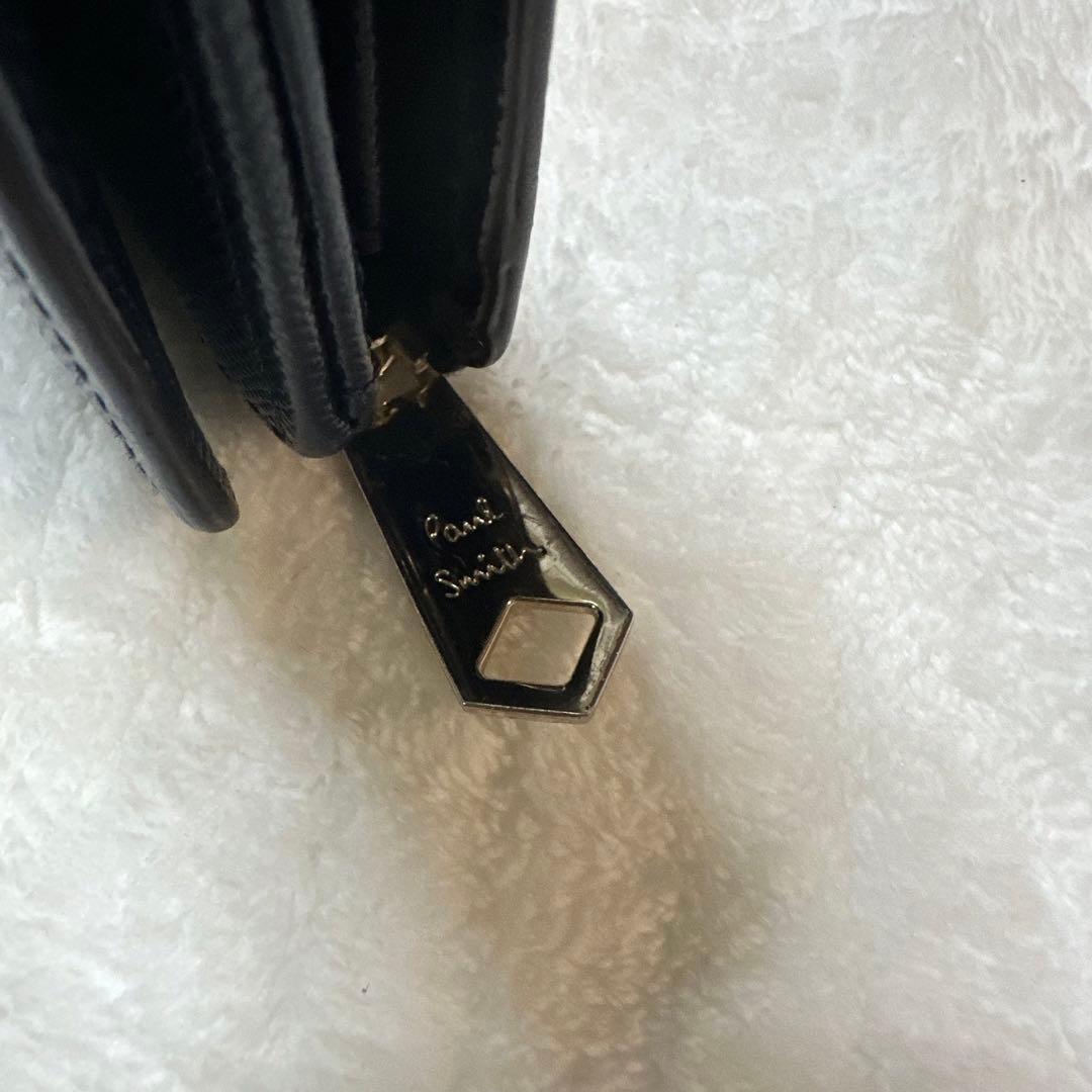 Paul Smith ポールドローイング 二つ折り財布 L字ファスナー