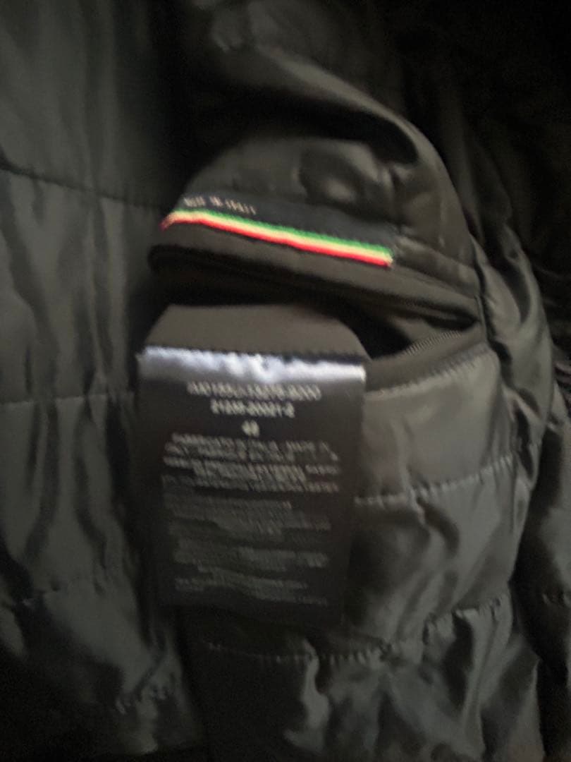 HERNO ステンカラーコート ネイビー