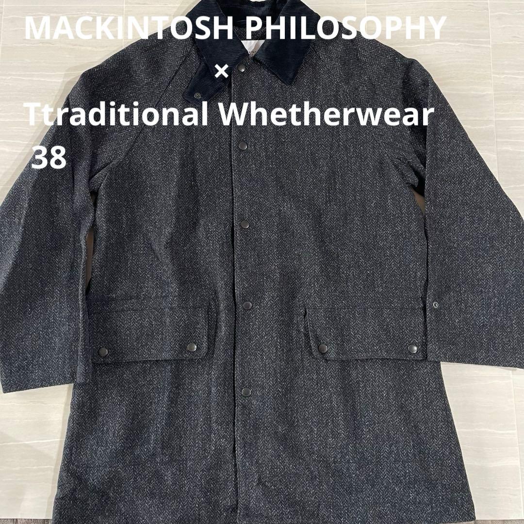美品MACKINTOSH PHILOSOPHY フィールドコート 38 限定