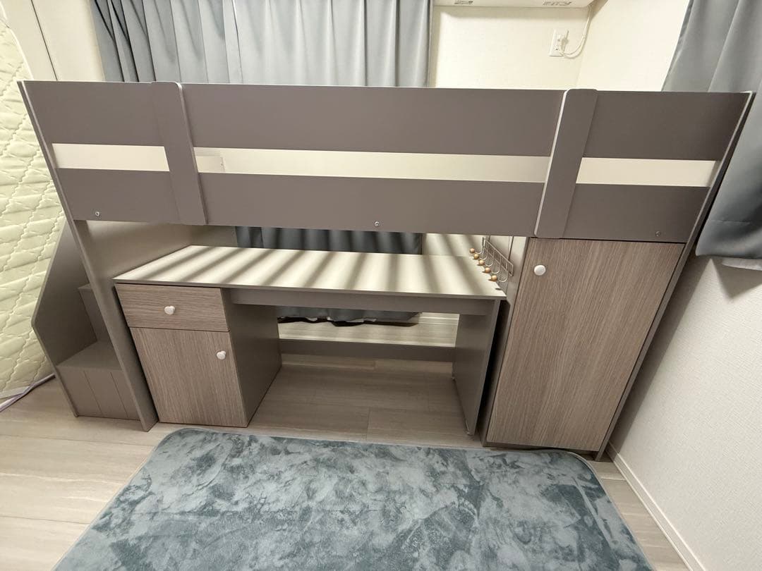 ロフトベッド　システムベッド　子供部屋　学習机　引き取り可能な方