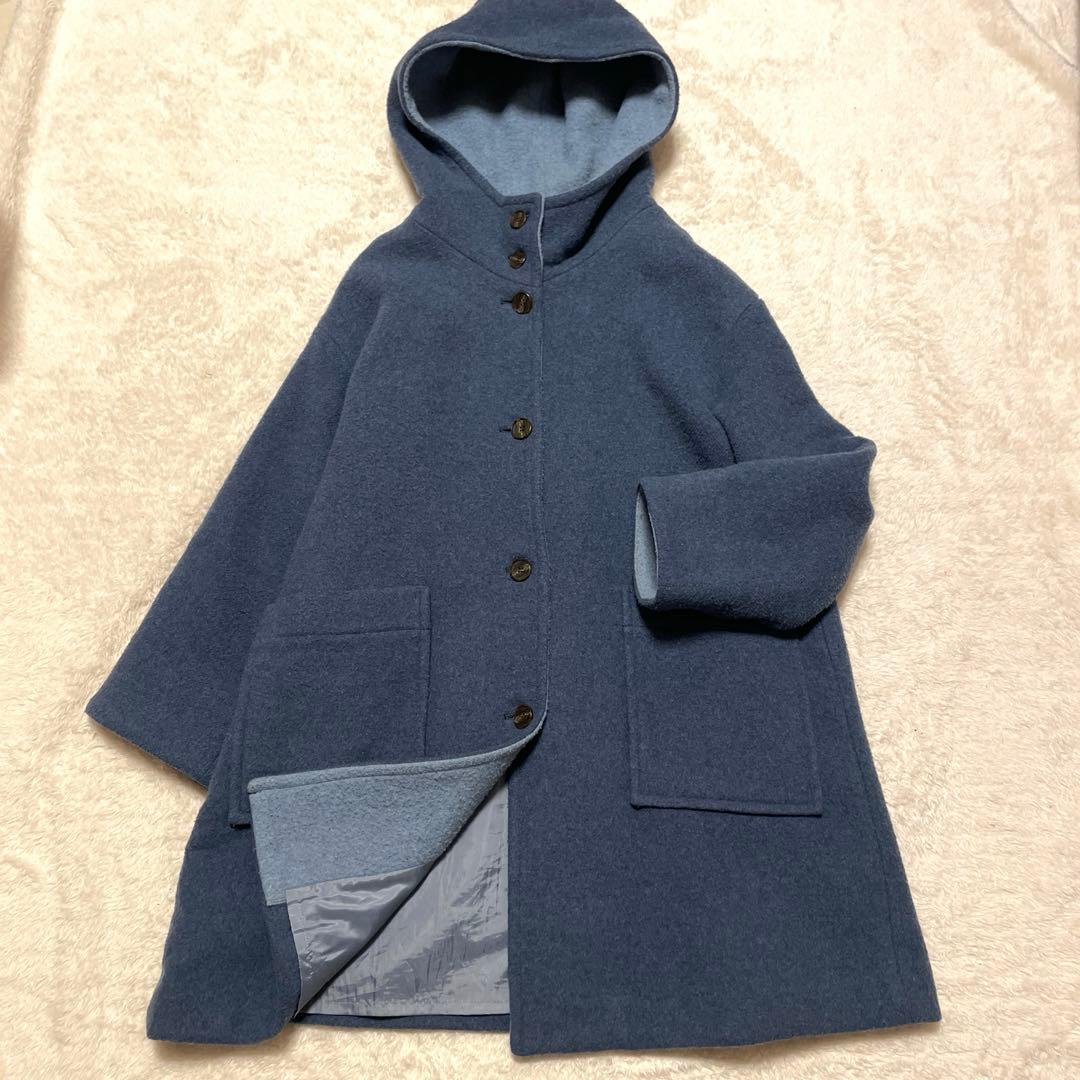 【美品】コンジェペイエ conges payes フーディーコート