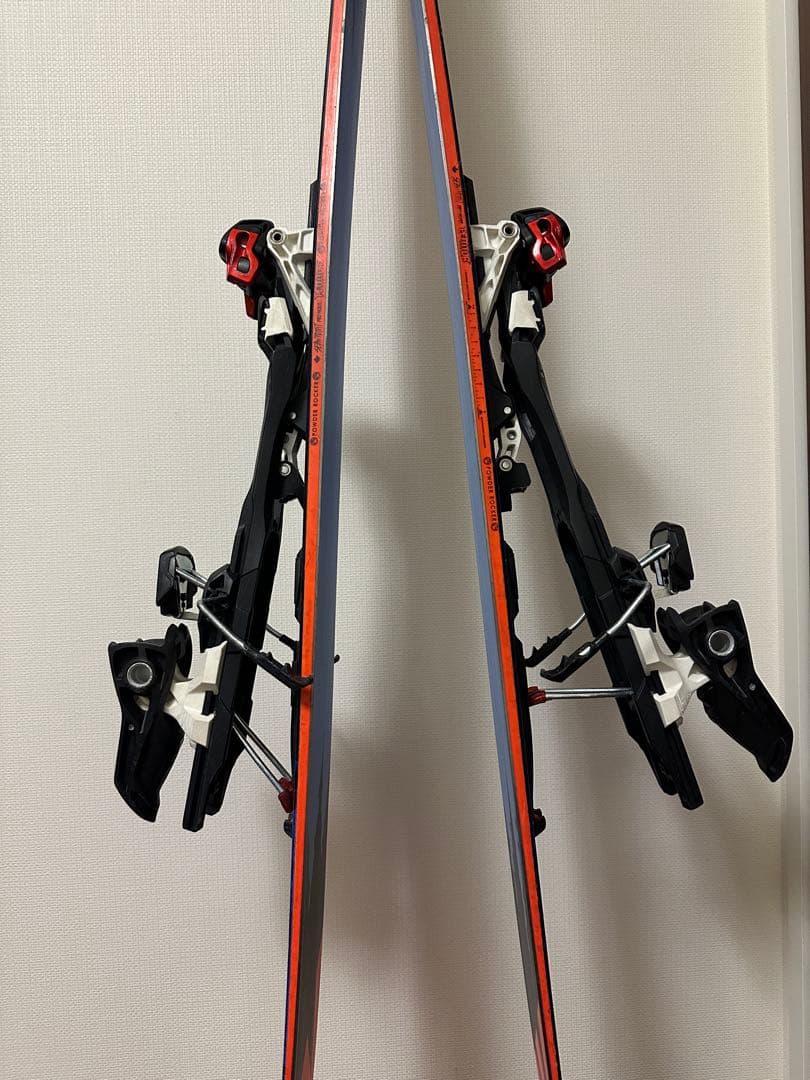 バックカントリー　スキー板　K2 120mm幅・ツアービンディング・シール付