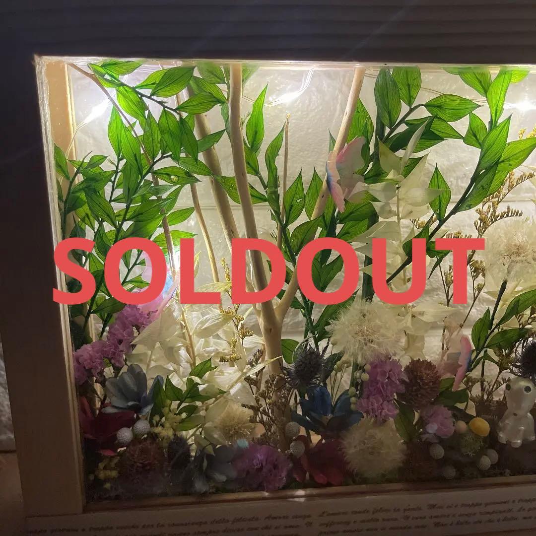 ドライ・プリザーブドフラワー アート