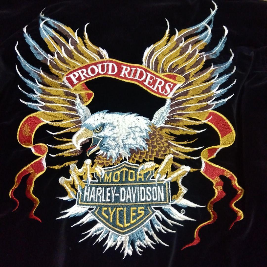 美品 Mサイズ ハーレーダビッドソン ヴィンテージ イーグル スカジャン