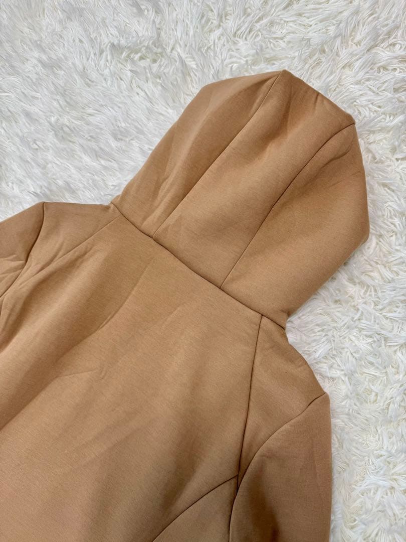 m's gracy コート　中綿　切り替え　キルティング　ベージュ　2024AW