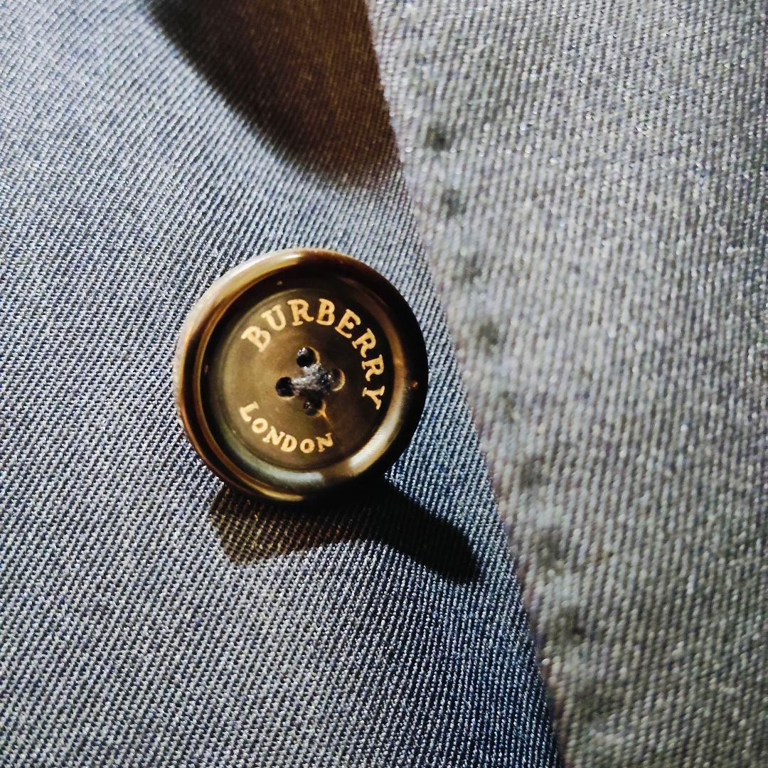 美品 バーバリー ロンドン カシミヤ シルク ステンカラーコート