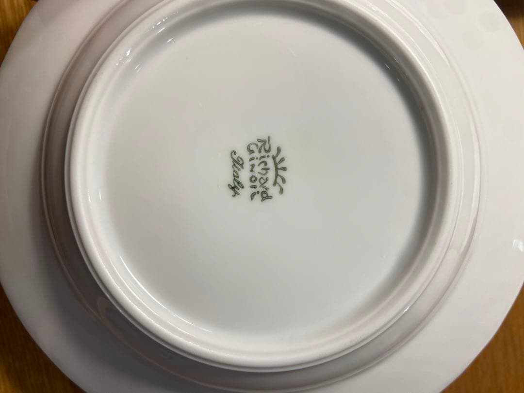 ⭐︎専用⭐︎Richard ginori ホワイトスープ皿　20cm 3枚在庫