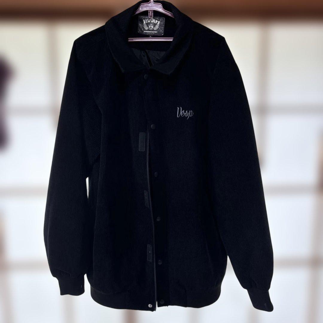 VESP コーデュロイジャケット ブラック XL