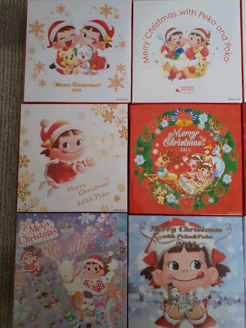 不二家⭐ペコちゃんクリスマスケーキ皿&カップ37点セット