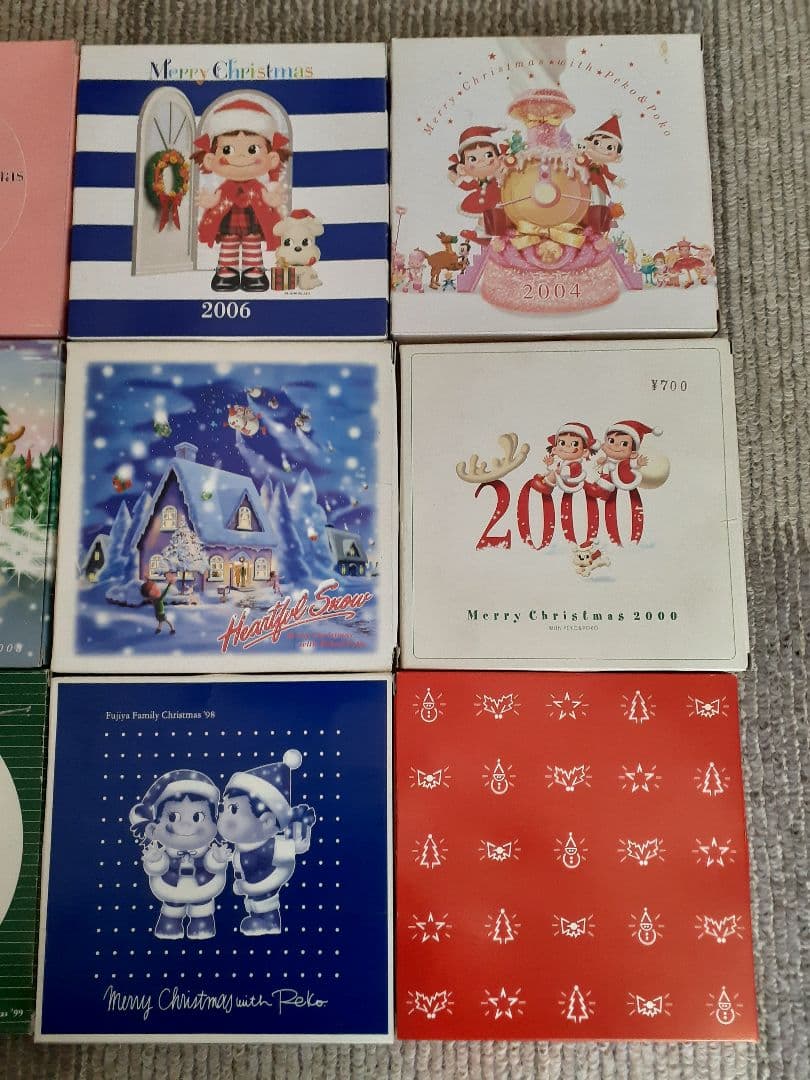 不二家⭐ペコちゃんクリスマスケーキ皿&カップ37点セット
