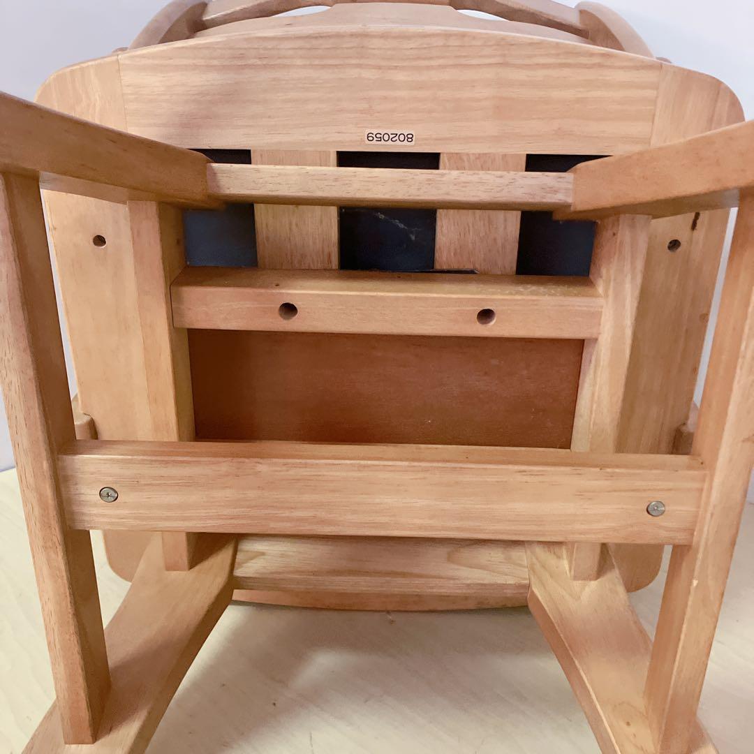 karimoku カリモク　RUSTIC 木製　回転チェア ダイニングチェア　①