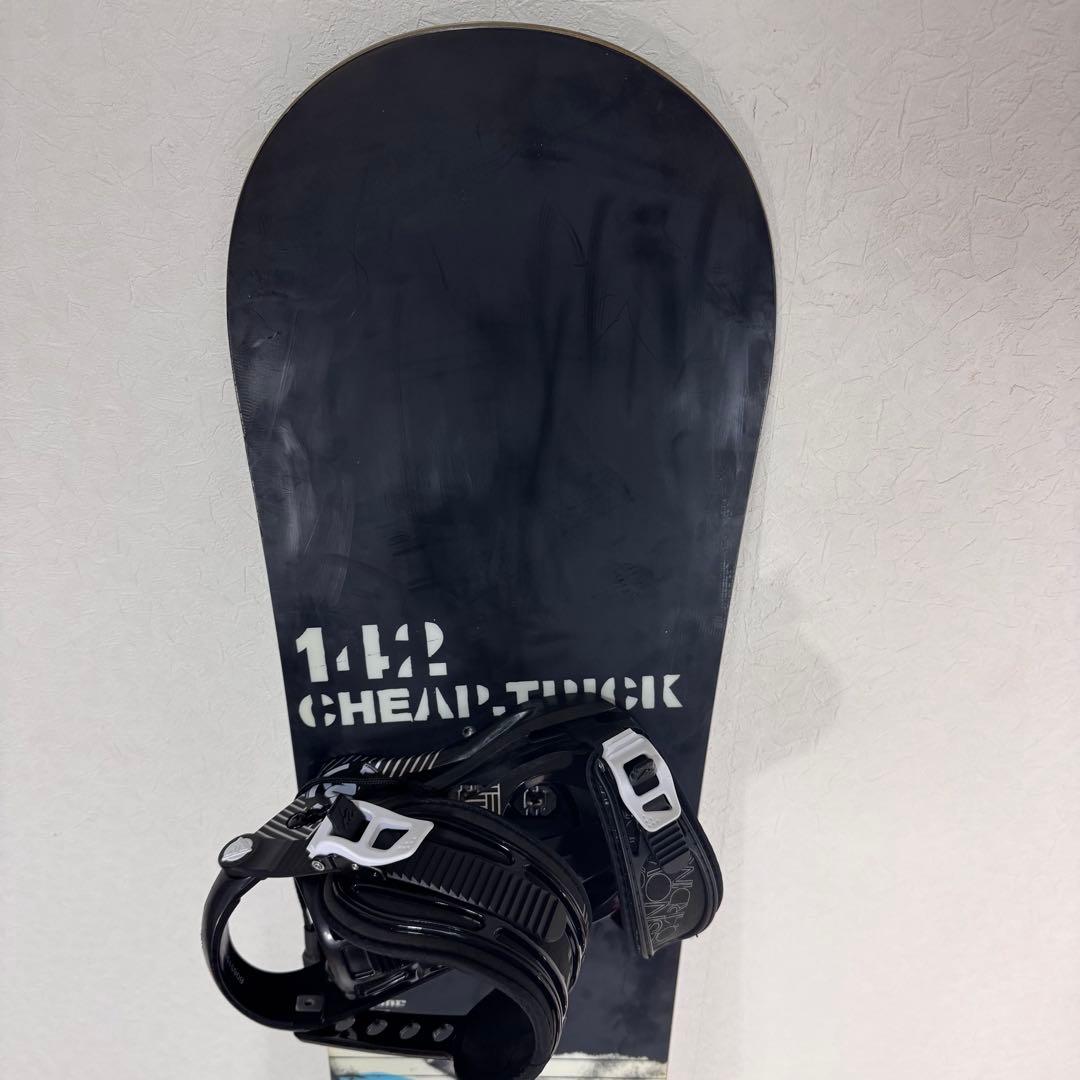 ROMEレディース スノーボード 142cm 4点セット