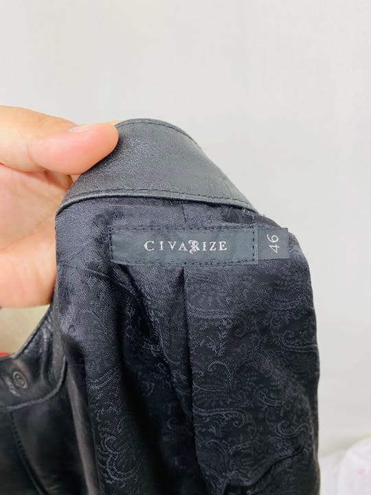 CIVARIZE シープスキン シングルライダースジャケットM143