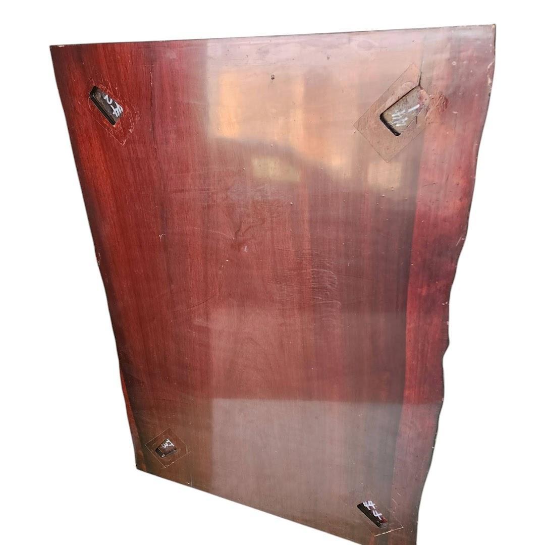 一枚板テーブル 幅121cm 無垢 座卓 ちゃぶ台 アンティーク