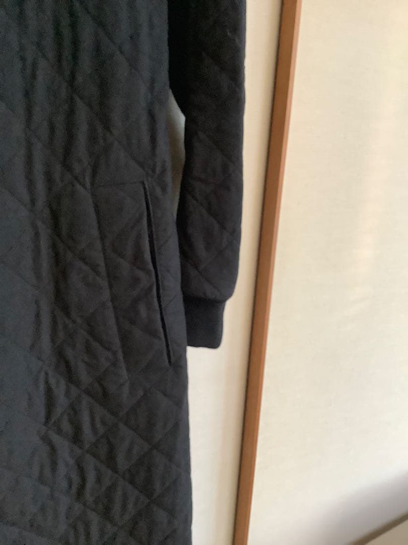 オールドマンズテーラーキルティングロングコートブラック最終値下げ