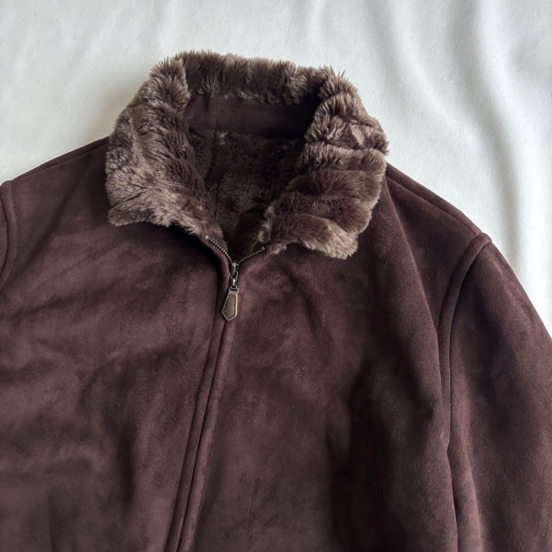 ジャケット・アウター 90s CHAPS ralph lauren fake mouton JKT