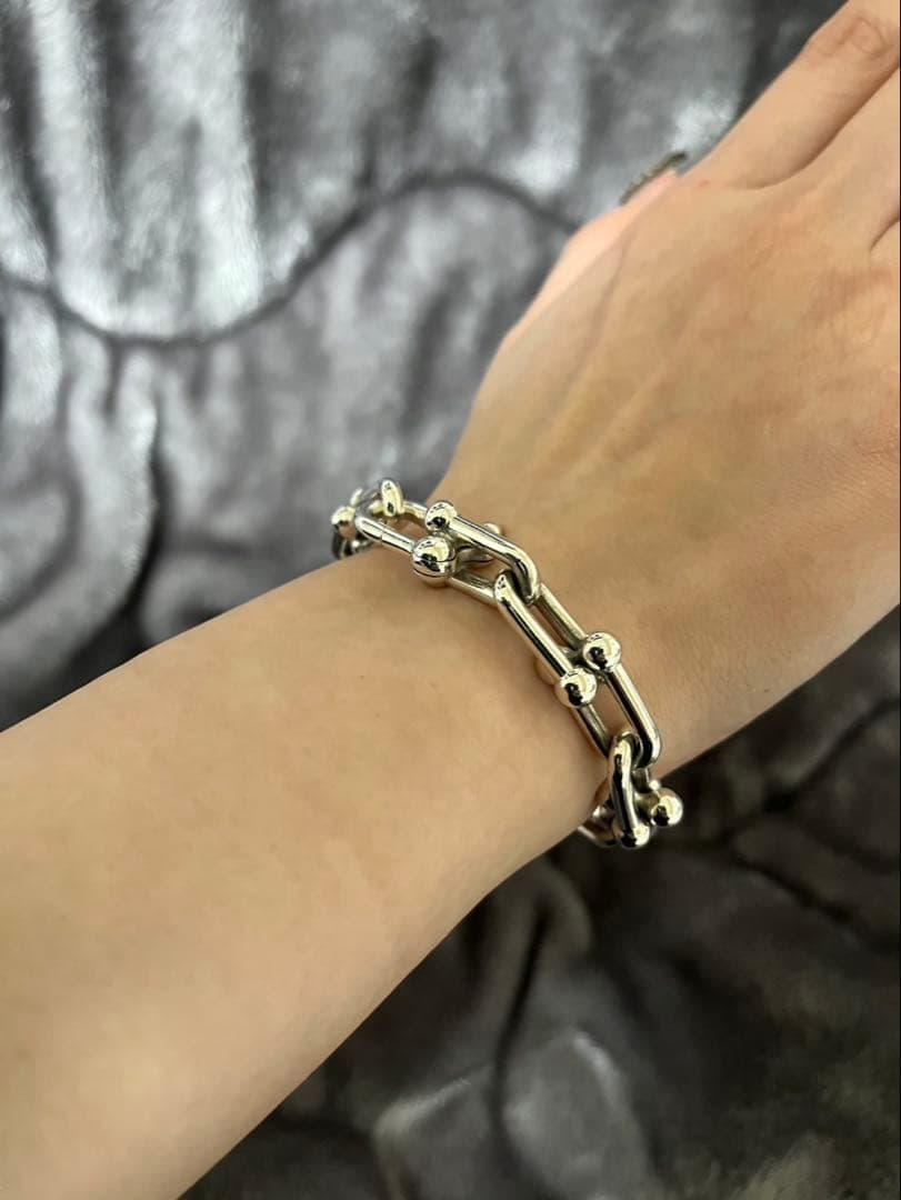 ティファニー ハードウェア ラージリンク ブレスレット TIFFANY&Co.