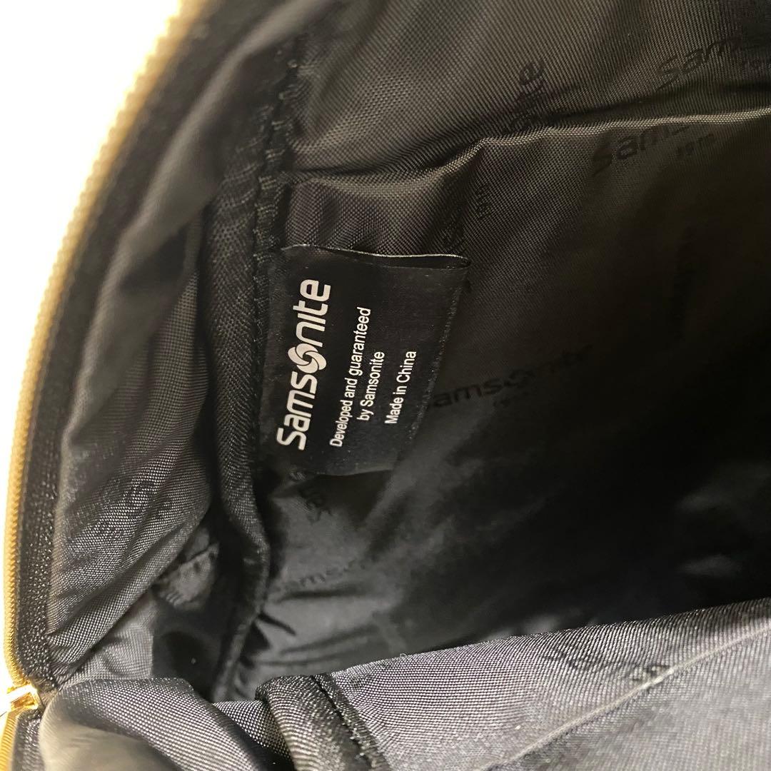 【新品】サムソナイト メンズ レディース ナイロン バック リュック ブラック