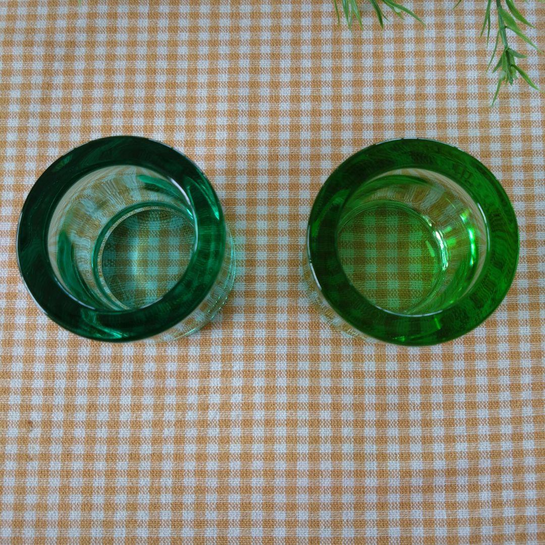  kivi キャンドルホルダー グリーン系ブルー系 5個セット