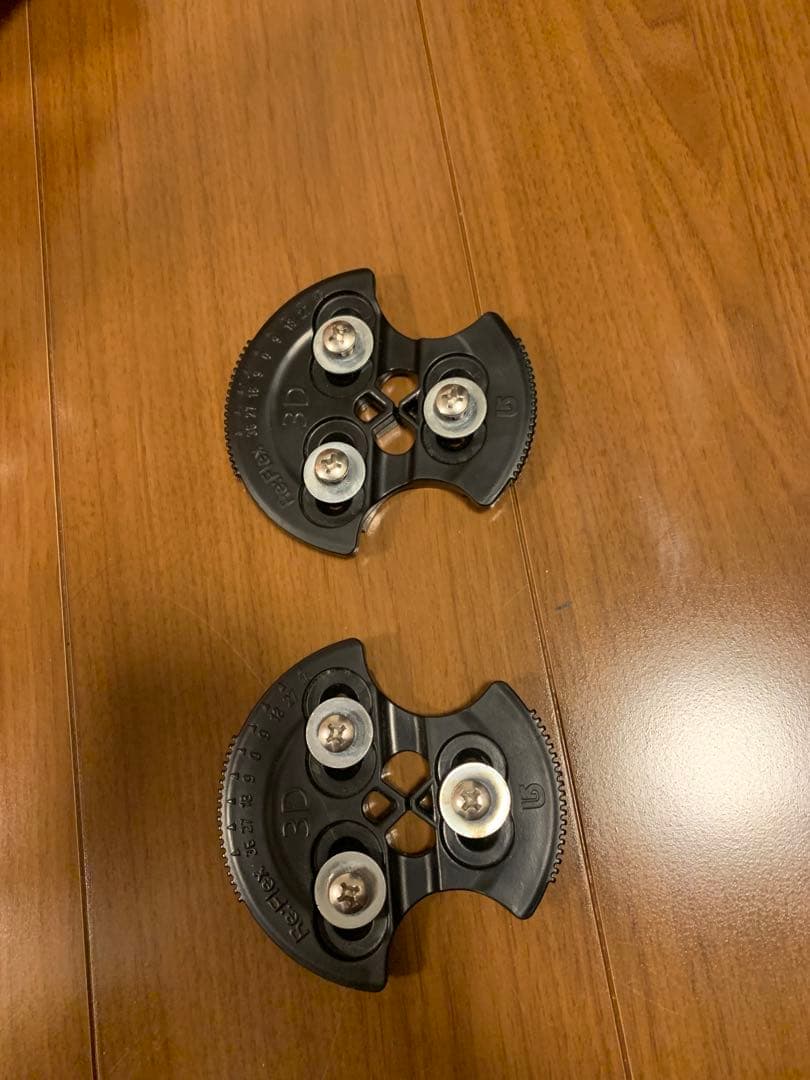 BURTON オレンジ スノーボード ビンディング