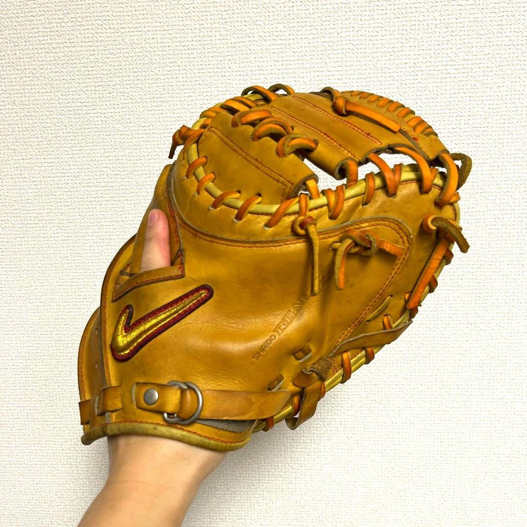 932 NIKE ナイキ 謝道 型抜群 即戦力 硬式 キャッチャーミット