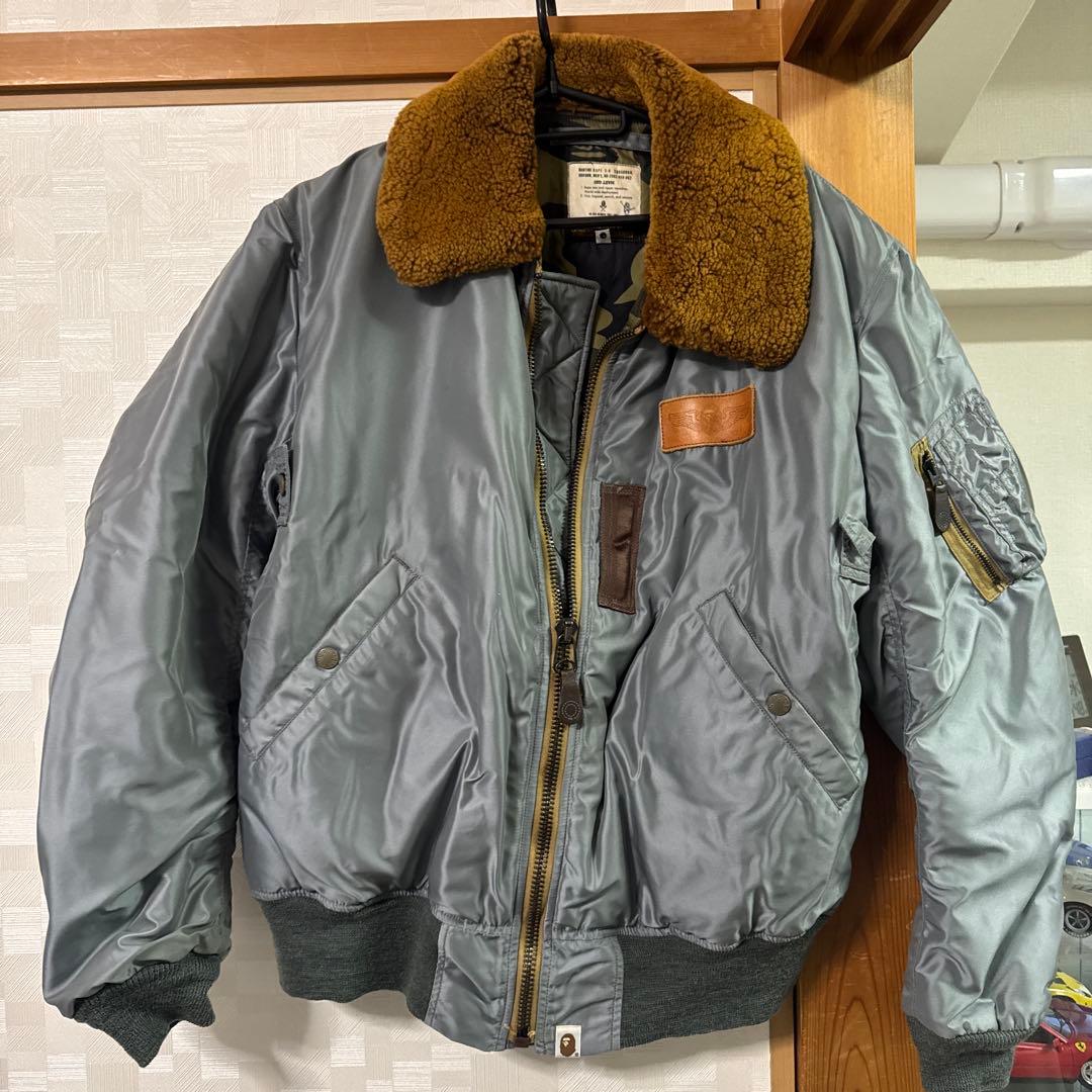 A BATHING APE✖️TOYS McCOY フライトジャケット