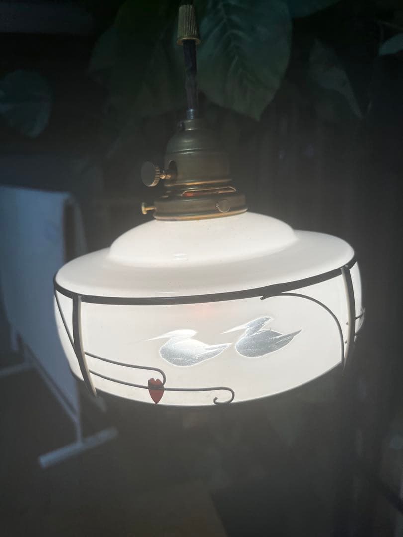 大正，昭和レトロ　ペンダントライト