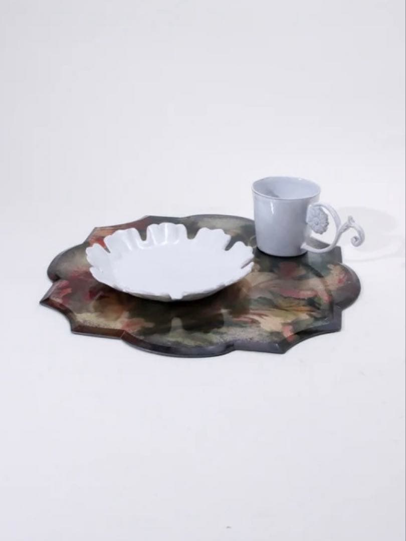 新品ボルゴBorgo Delle Tovaglieプレイスマットガラス製プレート