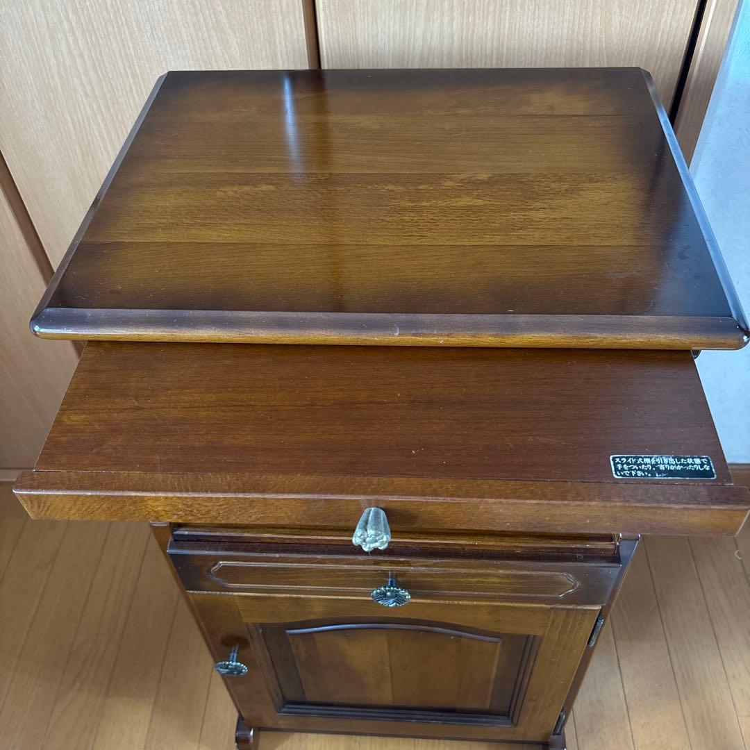 オールドカリモクコロニアル電話台