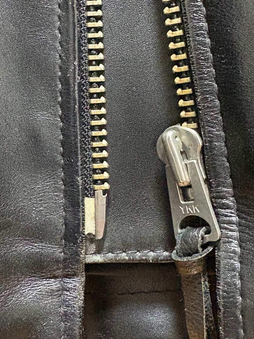 カドヤ／KADOYA／K’ｓLEATHER ／シングルライダース ／黒／M ／革