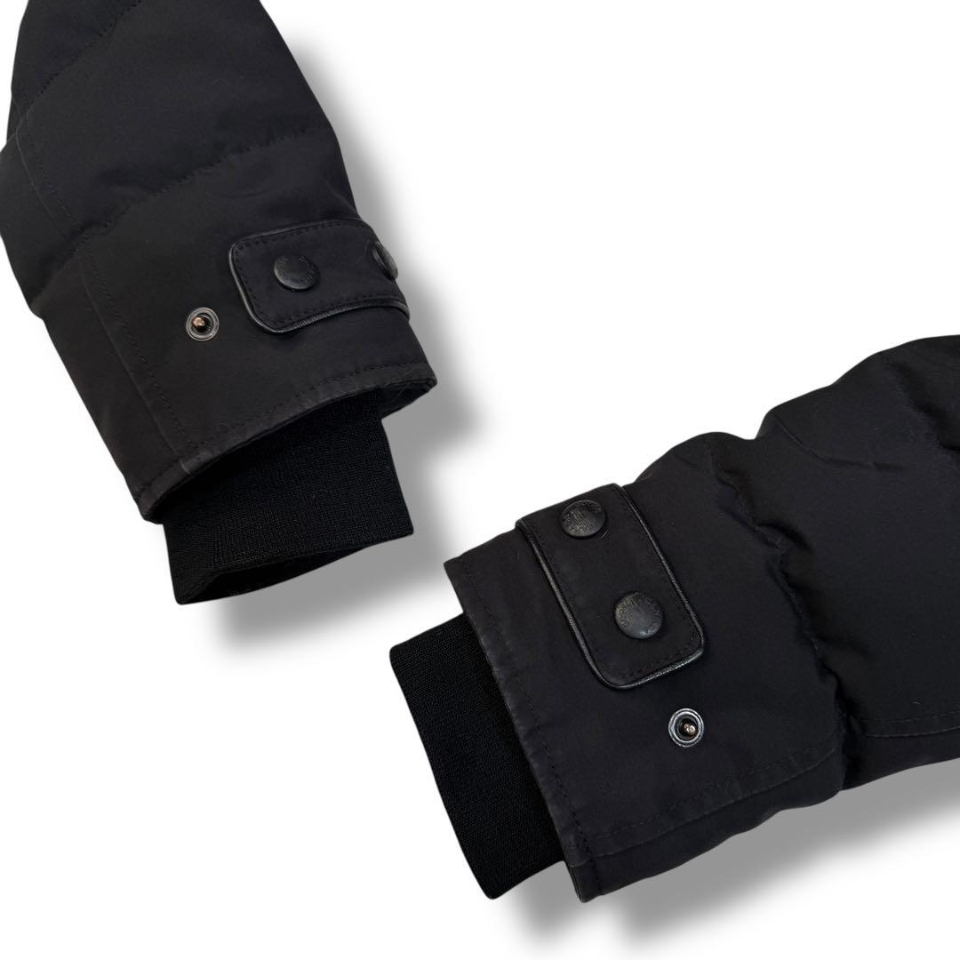 カナダグース ロレッタパーカー 2way Aライン ダウンコート ブラック XS