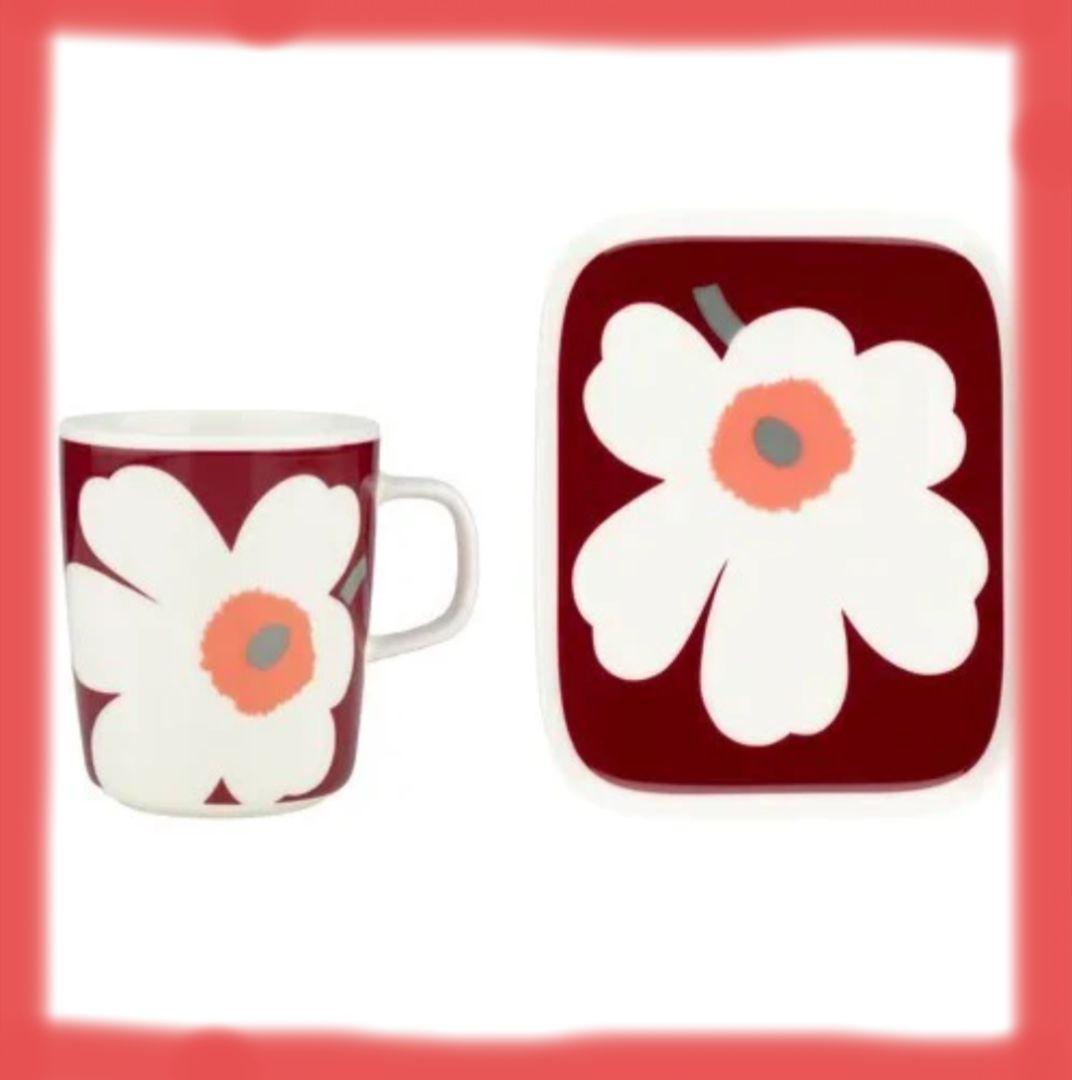 マリメッコ ウニッコ 60周年 限定マグ ＆ プレート セット