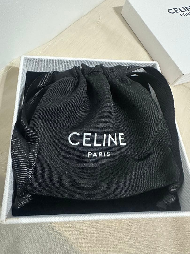 sr セリーヌ　アクセサリー　ヘアクリップ　目立つ汚れ傷あり