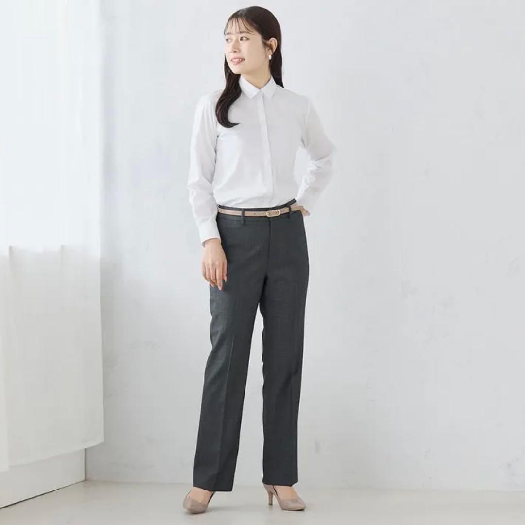 AOKI 洗える360°キレイスーツ テーラードジャケット セットアップ　グレー