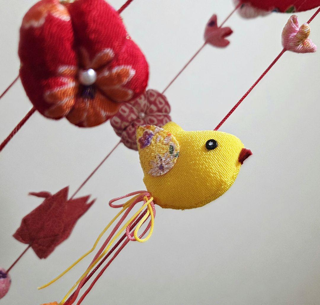 ひな祭り 吊るし雛 つるし飾り 桃の節句 ちりめん細工 縁起物 魔除け 厄除け