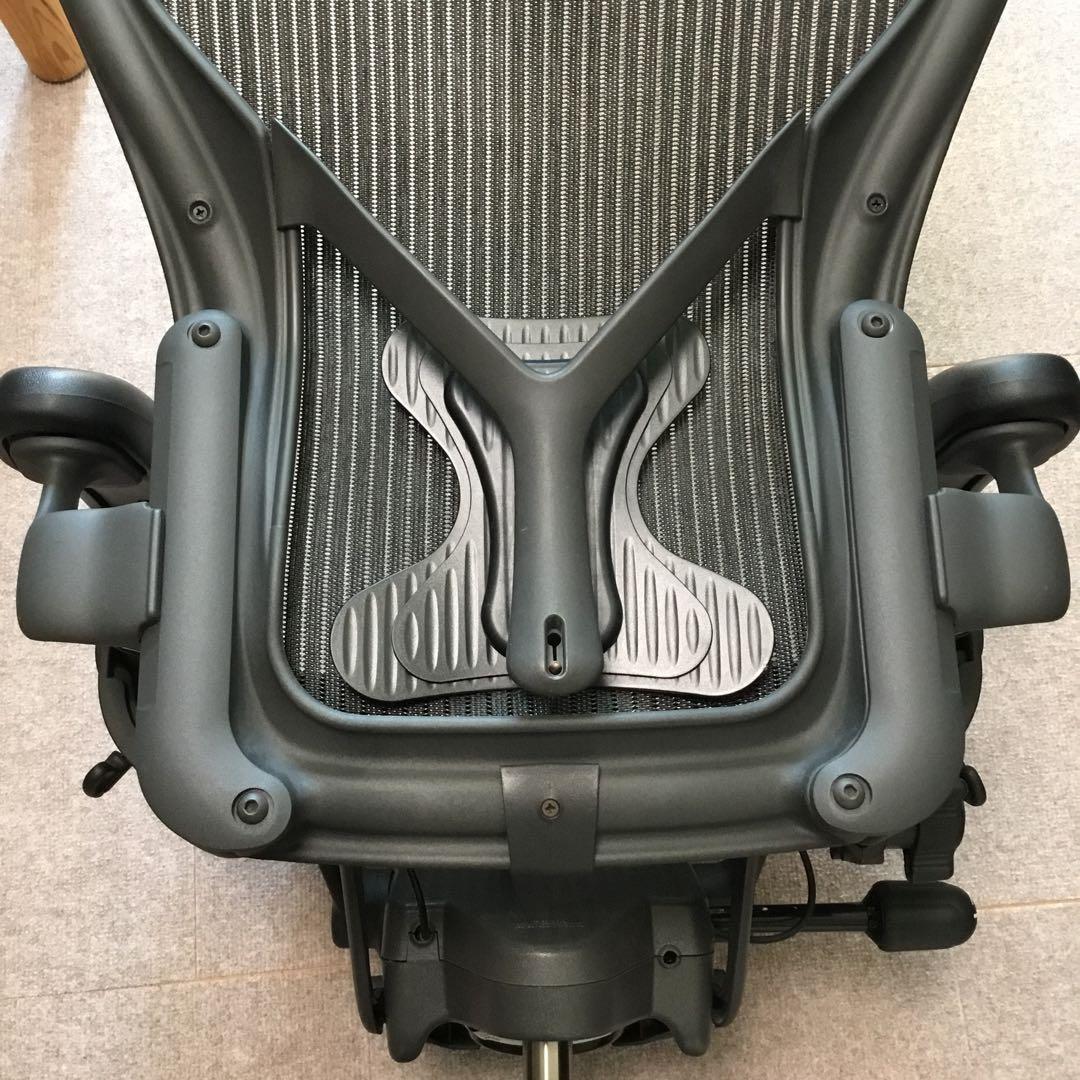 【引き取り限定】ハーマンミラー アーロンチェア ヘッドレスト付き