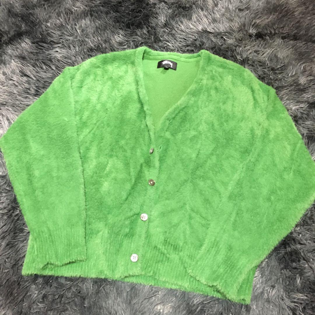 Stussy shaggy シャギー cardigan カーディガン