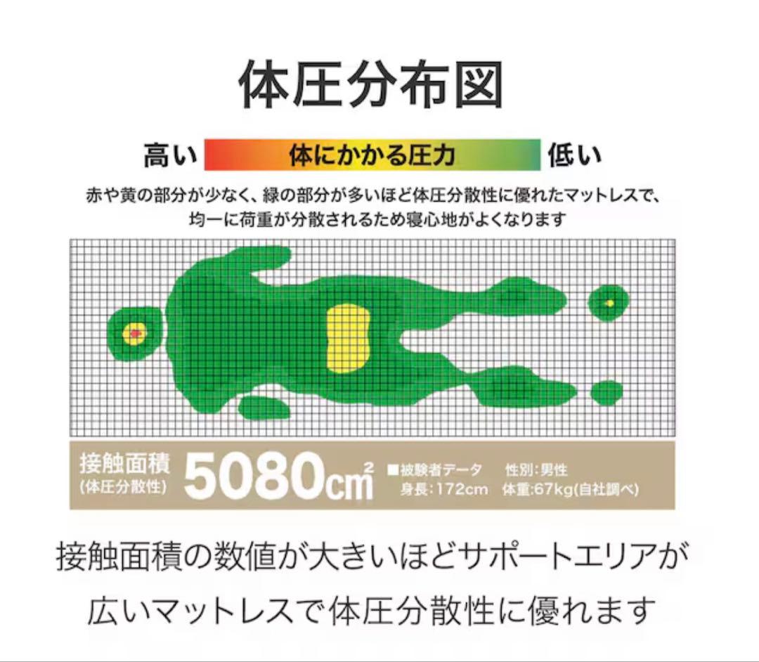 シングルマットレス N-sleepプレミアムソフト P1-02CR VB