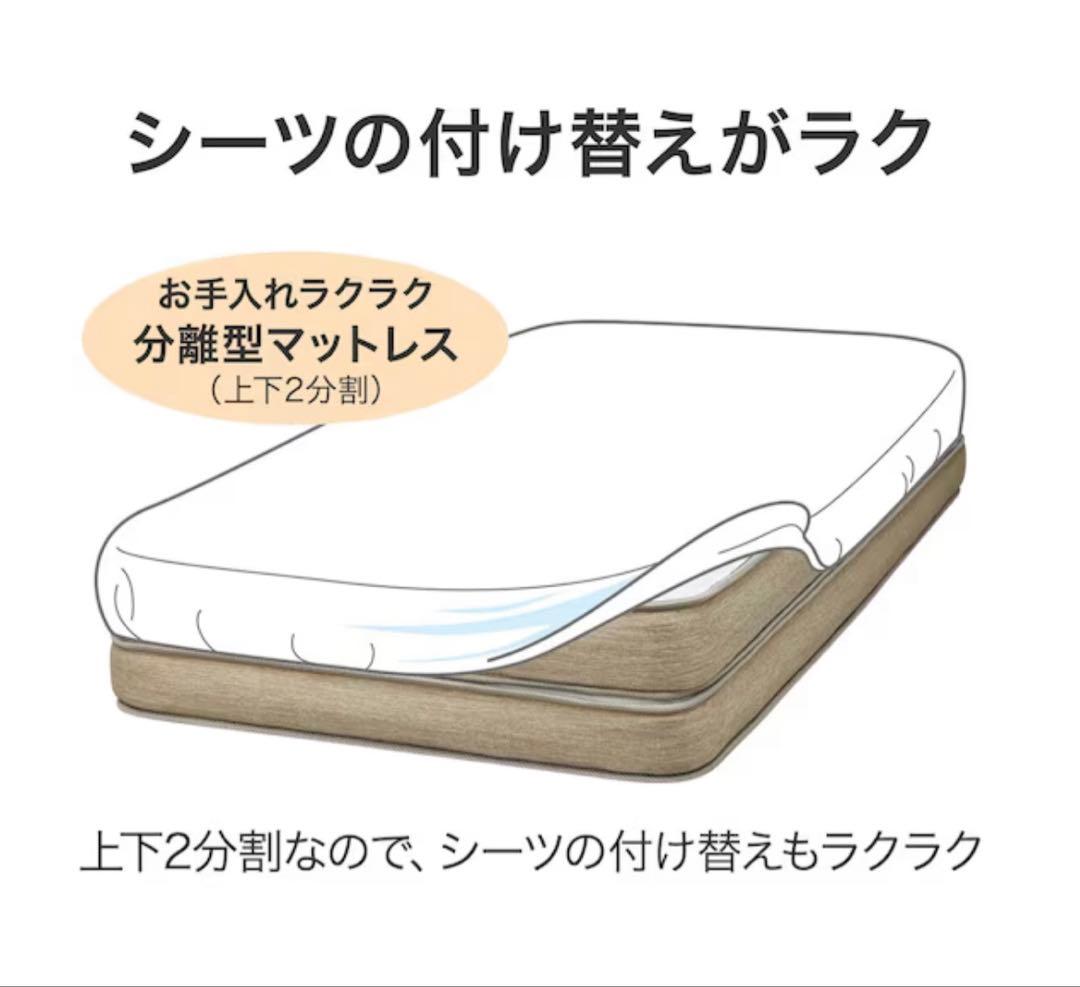 シングルマットレス N-sleepプレミアムソフト P1-02CR VB