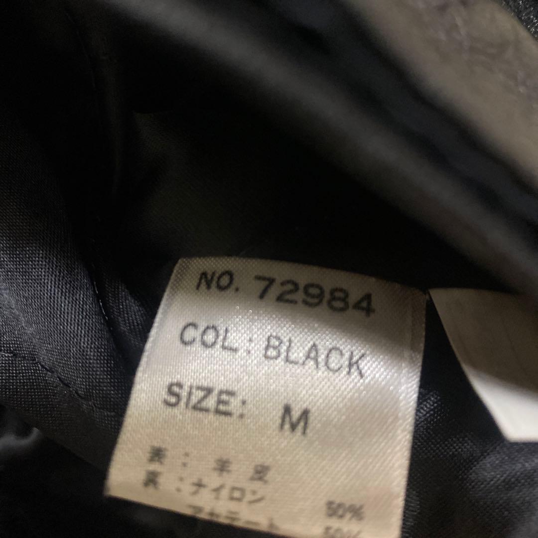 【深水光太着用似】vallemosso palestro 羊革 ラムレザー