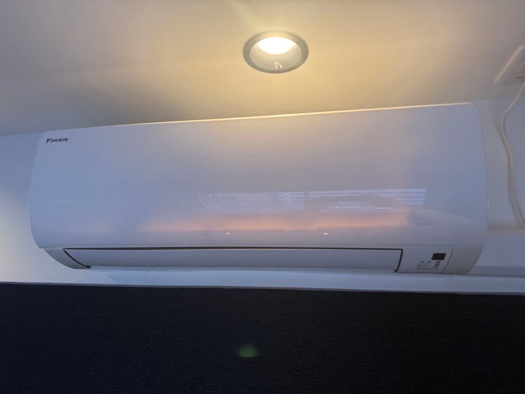 稼働微時間　DAIKIN2021年 6畳用ルームエアコンF22XTES-W