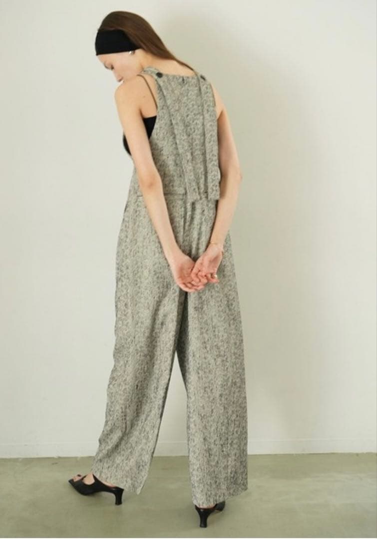サロペット・オーバーオール・オールインワン CLANE COCOON SALOPETTE PANTS