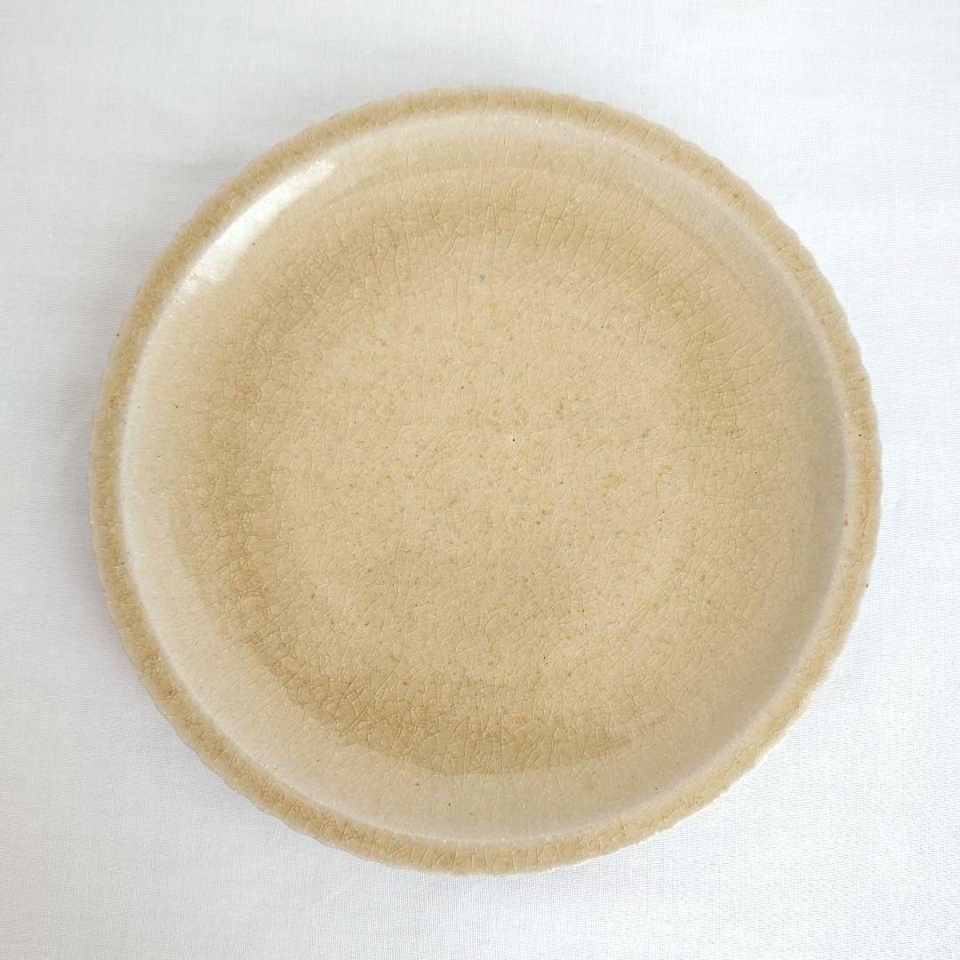 たくまポタリー 7寸 おかず皿 オリーブ 2枚セット