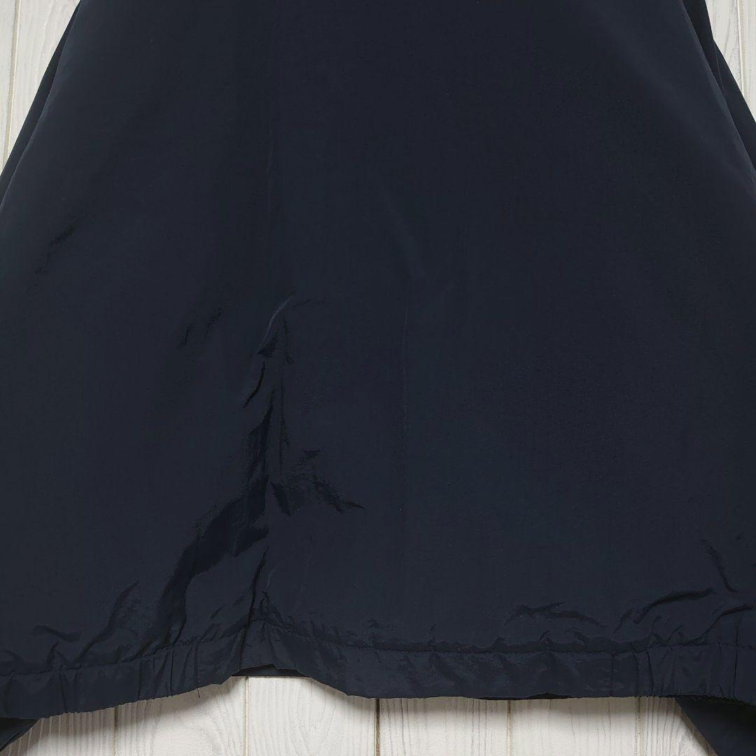 人気 エディーバウアー ナイロン ジャケット 2XL ネイビー 裏フリース 古着