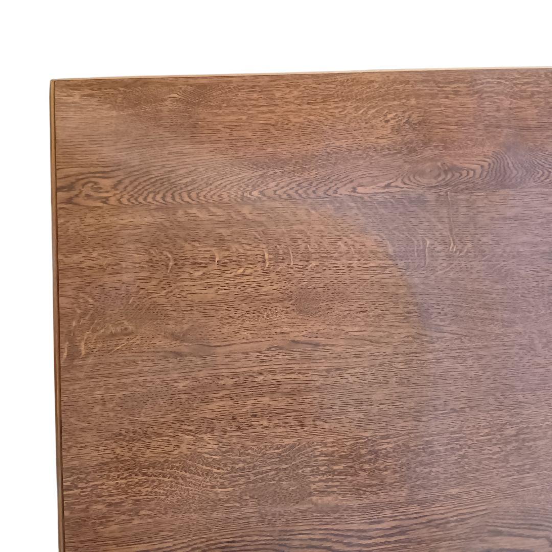 木製ダイニングテーブル ブラウン