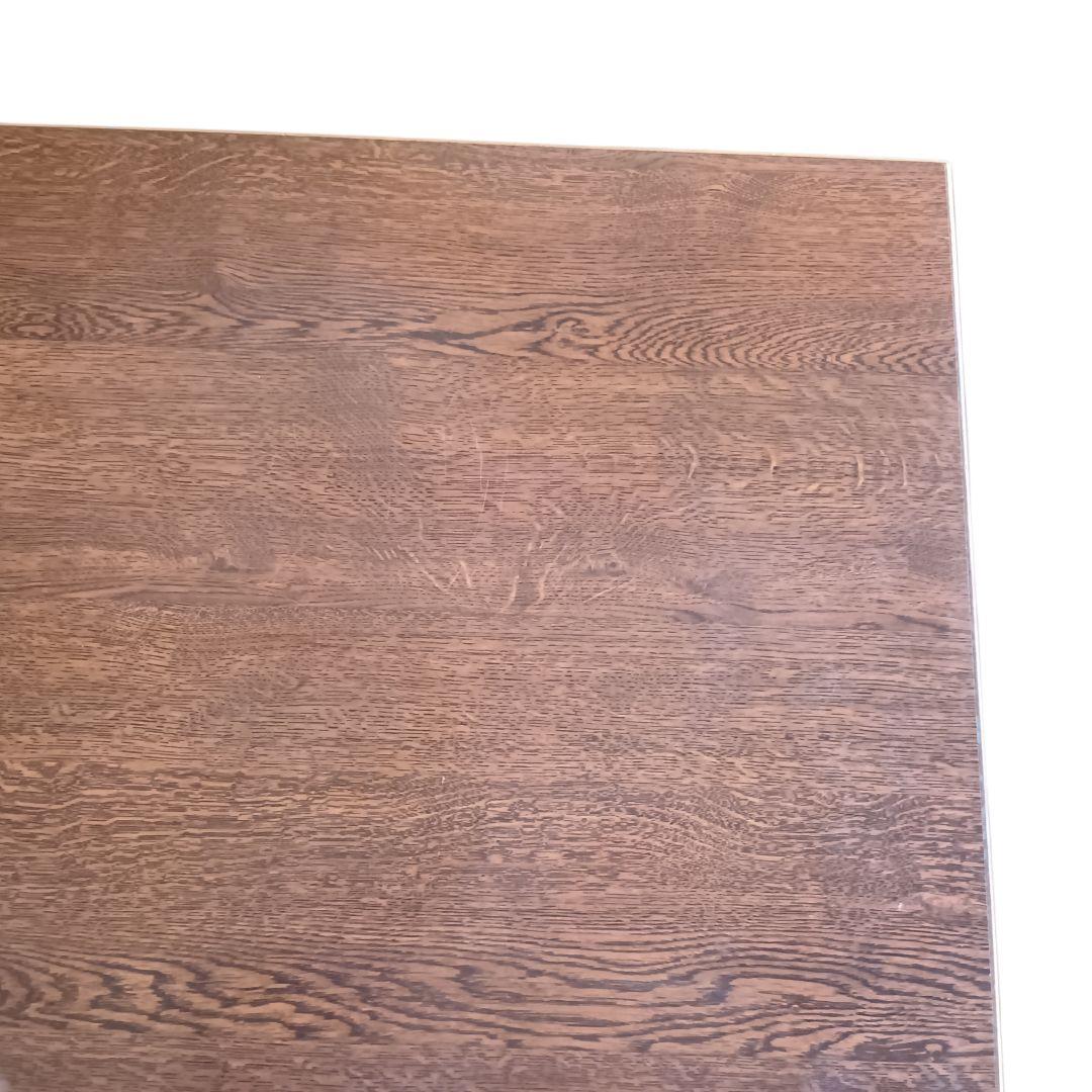 木製ダイニングテーブル ブラウン