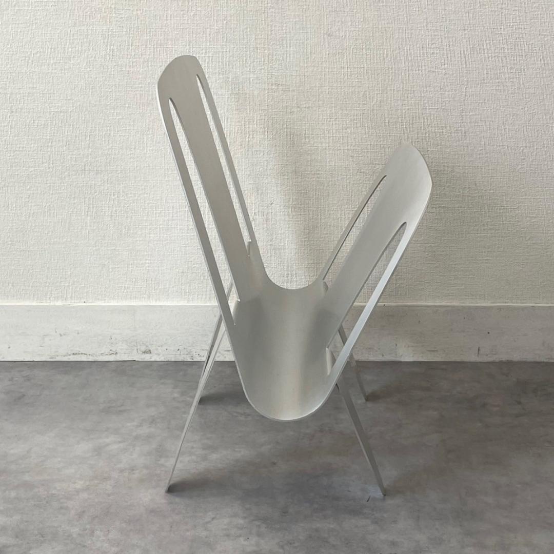 廃盤 80s Umbra アルミ製 マガジンラック William Harvey